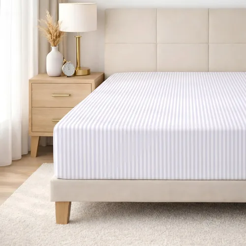 Vista 20 de SGI Bedding Sábana bajera ajustable individual de 600 hilos, 15 pulgadas de profundidad, color blanco