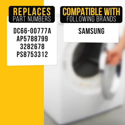 Vista 7 de DC66-00777A Tapa de pulsador de lavadora para Samsung AP5788799 PS8753312
