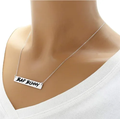 Vista 2 de Titanium Bar Necklaces