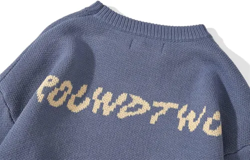 Vista 5 de Y2K - Suéter grunge con diseño de mariposa de hadas, suéter gótico, ropa urbana, ropa de Harajuku