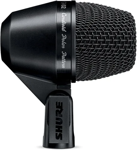 Vista 4 de Shure Micrófono dinámico PGA52 - con patrón de captación cardioide, micrófono dinámico de tambor giratorio (PGA52-XLR)