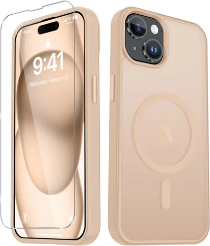 Vista 1119 de Funda para Google Pixel 10 Pro XL, cubierta magnética mate, color negro Fit for MagSafe, Screen Protector included, Shockproof Military Grade