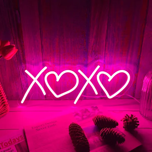 Vista 11 de Girl Boss - Letrero con luz LED USB rosa neón para dormitorio de niñas, decoración de pared del hogar, oficina, decoración de pared, letrero de arte