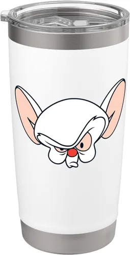 Vista 9 de Pinky and the Brain Vaso aislado de acero inoxidable Brain
