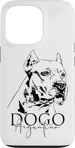 Vista 10 de Dogo Argentino Dog Portrait Dog Portrait Dogs Case for iPhone 17