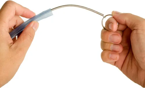 Vista 2 de Cepillo para tubo de alimentación, cepillo de limpieza de botellas, limpiadores de tuberías pequeños para tubo de clavija de tubo, cepillos de paja