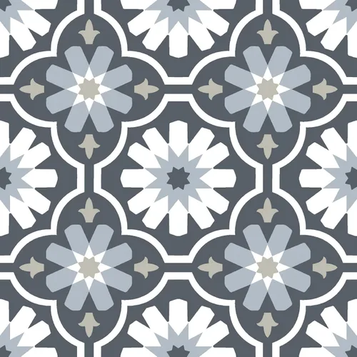 Vista 10 de FloorPops FP2944 Sevilla - Azulejos para suelo (despegar y pegar), multicolor
