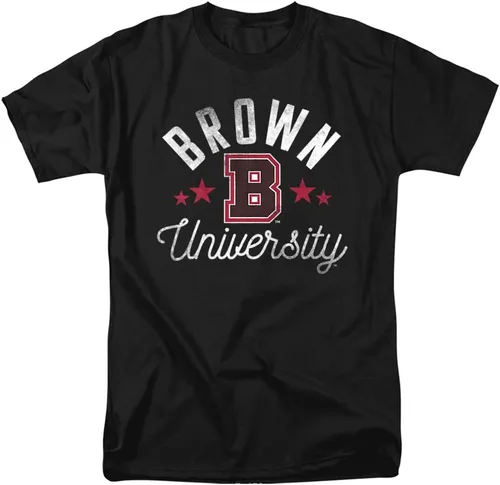 Vista 124 de Collegiate Distressed Mascot Unisex Adult T Shirt Collection 3 Universidad de Adelphi