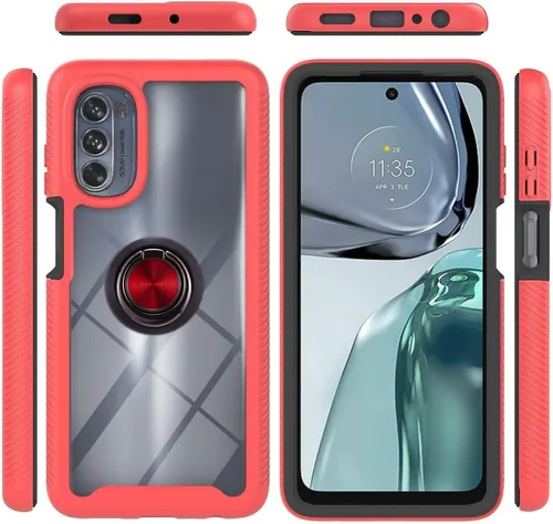 Vista 39 de Funda compatible con Xiaomi Poco X3 NFC, compatible con Xiaomi Poco X3 Pro/Poco X3 Ring Stand 3 en 1, color negro