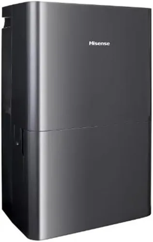 Vista 6 de Hisense Deshumidificador de 50 pintas con bomba incorporada de 3 velocidades, 3 modos (Auto, Continuo, Manual), pantalla LED, nivel de ruido 48 dB