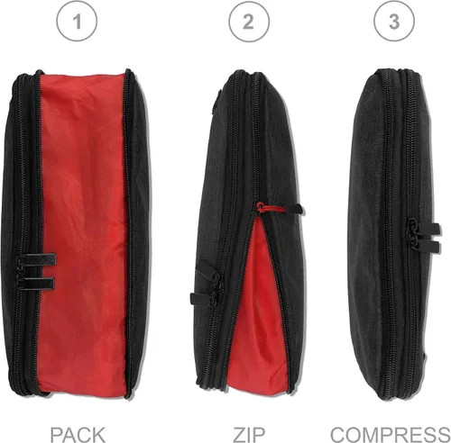Vista 6 de Compression Packing Cubes for Travel Packing Cube Set