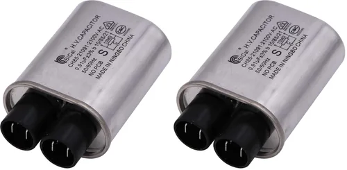 Vista 5 de Meter Star Reemplazo de condensador de microondas 2100V 0.91uf compatible con el 99% de las marcas de hornos de microondas domésticos, pin
