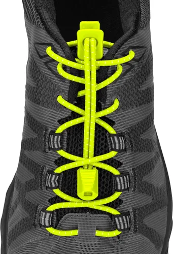 Vista 15 de Nathan Cordones elásticos sin ataduras para correr y deportes activos Negro