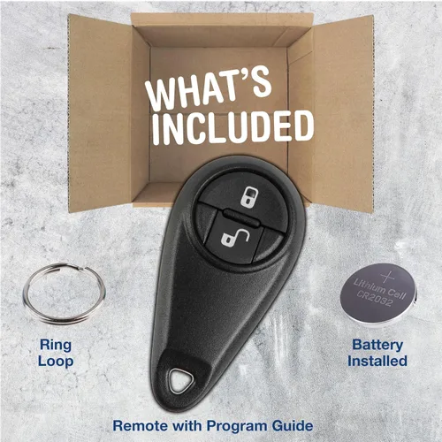 Vista 3 de KeylessOption repuesto de llavero control remoto de automóvil para NHVWB1U711