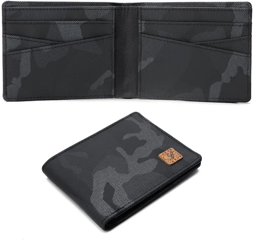 Vista 22 de Lanyani Carteras RFID Bifold Simple