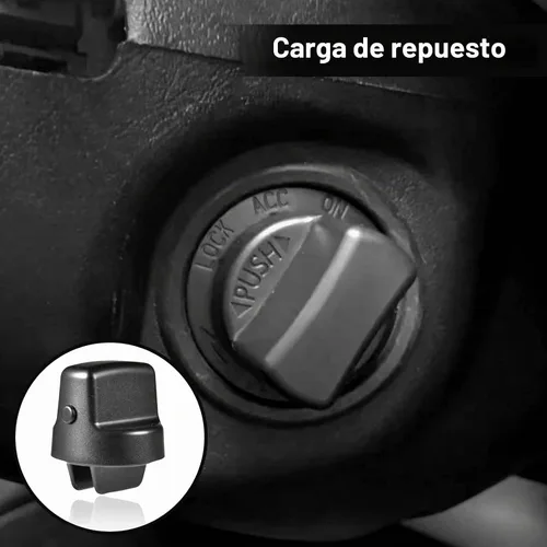 Vista 7 de Perilla de llave de encendido Compatible con botón de presión y giro para Mazda CX-9 2007-2015, Mazda 6 2006-2007, CX7 2007-2011 Reemplaza
