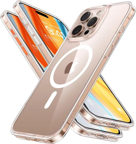 Vista 18 de TORRAS Funda magnética a prueba de golpes para iPhone 12 Pro / iPhone 12, [probada contra caídas de grado militar] [compatible con MagSafe] Negro
