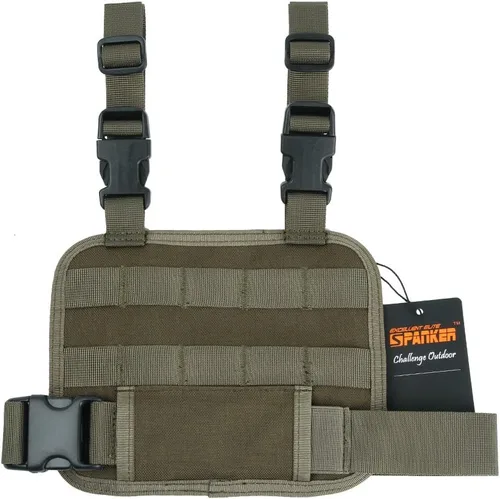 Vista 9 de EXCELLENT ELITE SPANKER Plataforma Táctica de Pierna Desplegable MOLLE Panel Ajustable de Pierna Desplegable para Funda de Pistola