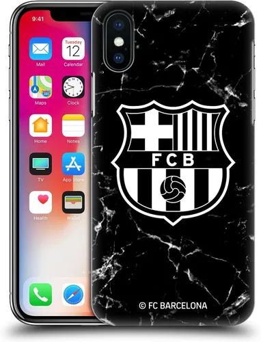 Vista 9 de Head Case Designs Funda rígida con licencia oficial del FC Barcelona Barca Crest y compatible con Apple iPhone X/iPhone Xs