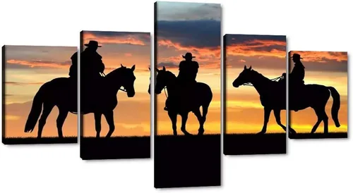 Vista 75 de 5 piezas de pintura sobre lienzo ardiente de fénix dibujado en estilo heráldico fuego fénix arte de pared vintage impresiones obras de arte arte