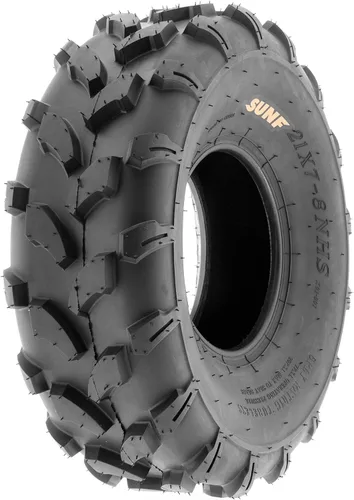 Vista 9 de SunF Juego de 4 neumáticos deportivos ATV de 18 x 7-8 UTV para cortacésped de 18 x 7 x 8, 6 capas-A003