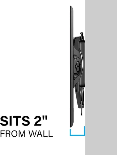 Vista 7 de Soporte de pared universal inclinado para TV de 32 a 55 pulgadas hecho para Amazon y compatible con televisores Amazon Fire
