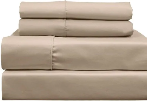 Vista 2 de Royal Hotel Bedding Fundas de almohada de 650 hilos, fundas de almohada sin arrugas, mezcla de algodón, fundas de almohada satinadas