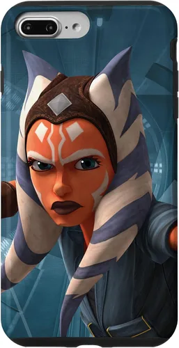 Vista 12 de Carcasa azul Ahsoka Tano para iPhone 13 Pro Max Star Wars The Clone Wars