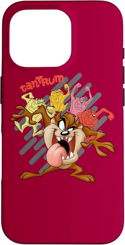 Vista 20 de Funda para iPhone 16 Looney Tunes Tazmanian Tantrum