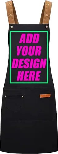 Vista 12 de Delantales personalizados personalizados delantales de cocina ajustables personalizados delantales de cocina para estilista de peluquería