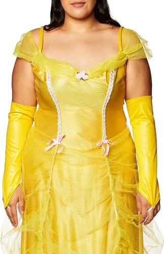 Vista 2 de Trajes, vestidos largos de Bella, clásico, talla grande para mujer de California Costumes
