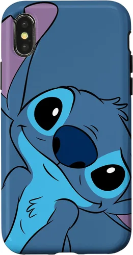Vista 5 de Disney Lilo y Stitch Linda Carátula de Stitch en Color Gris Pizarra para iPhone 17