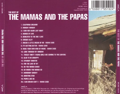 Vista 2 de The Best of The Mamas and the Papas