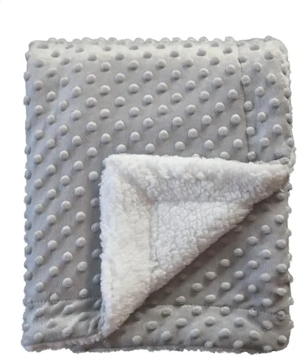 Vista 12 de CREVENT Manta de bebé de minky para niñas y niños, manta suave de felpa para recién nacidos - 30 x 40 pulgadas (Animal)