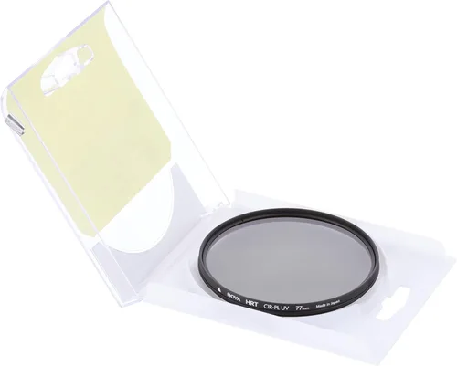 Vista 7 de Hoya Filtro polarizador circular (HRT CIR-PL UV) - Filtro polarizador de 2.047 in con vidrio absorbente UV, película de transparencia de alta