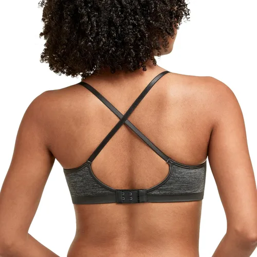 Vista 4 de Hanes Women's Wireless T-shirt Bra, Moisture-wicking Convertible Smoothing Bra, Full-coverage