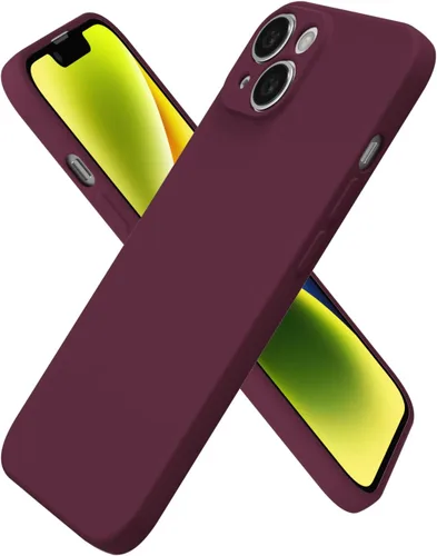Vista 359 de oakxco Funda de Silicona para iPhone 11, Funda de Teléfono Ultra Delgada y Fina para Mujeres y Niñas, Diseño Minimalista Estético Lindo y Femenino