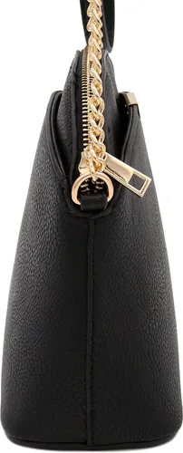 Vista 3 de FashionPuzzle Bolso cruzado pequeño de piel sintética con correa de cadena