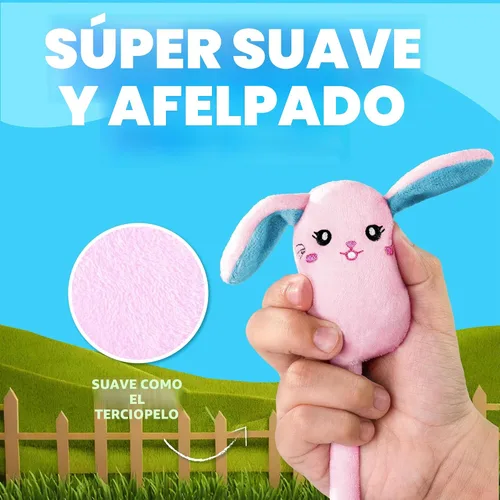 Vista 2 de BUNMO Lindos bolígrafos – Bolígrafos divertidos de felpa con agarre suave y 6 recambios de colores – Regalos para preadolescentes – Lápices