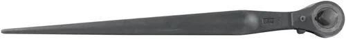 Vista 4 de Klein Tools 3238 Llave de trinquete, llave de construcción de 1/2 pulgada, forjada de acero aleado, acabado negro resistente a la corrosión, 15
