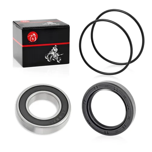 Vista 6 de Junta de cojinete de rueda trasera izquierda compatible con Honda Foreman 400 450 500 Rancher 350 TRX 350 1997-2013