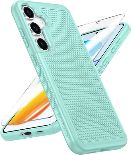 Vista 182 de FNTCASE for iPhone 17 Pro Case: Translucent Light Blue Slim Cases Compatible with MagSafe, Full Camera Protection & Tempered Glass Protector, 14FT