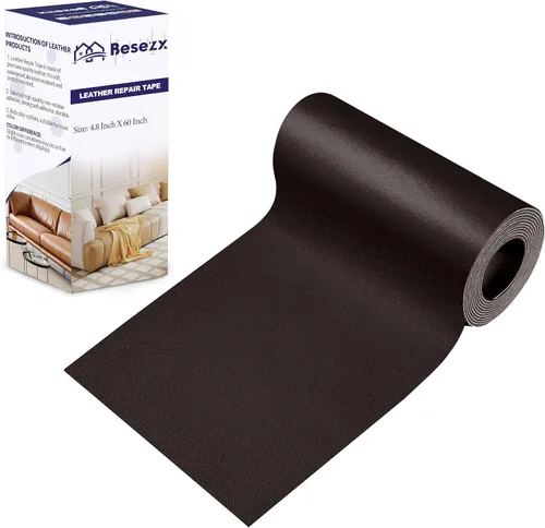 Vista 22 de Kit de cinta para reparación de cuero, parche autoadhesivo para muebles, sofá, asientos de automóvil, silla de oficina, kit de reparación de vinilo
