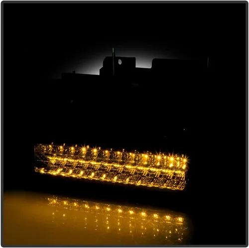 Vista 6 de ACANII - Para 1988-1993 GMC Sierra Chevy Silverado C/K C10 faros ahumados+luces LED de señal de parachoques 4 piezas izquierda + derecha