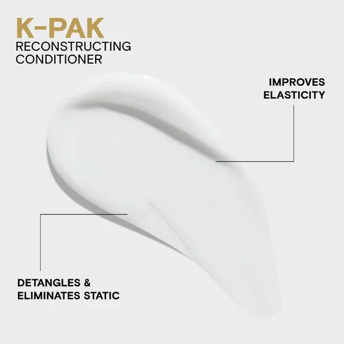 Vista 4 de Joico K-PAK Daily Reconstructing Conditioner For Damaged Hair Restore Shine Smooth & Detangle Eliminate Static With Keratin & Guajava