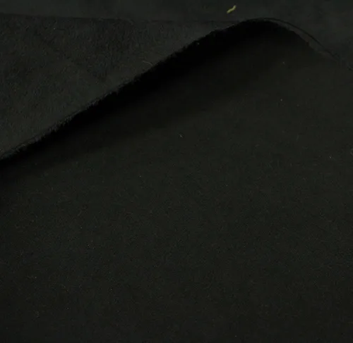 Vista 6 de Mybecca Funda para muebles de tela de gamuza negra de microgamuza y tela de uso general, tela de 58/60 pulgadas de ancho se vende por yarda