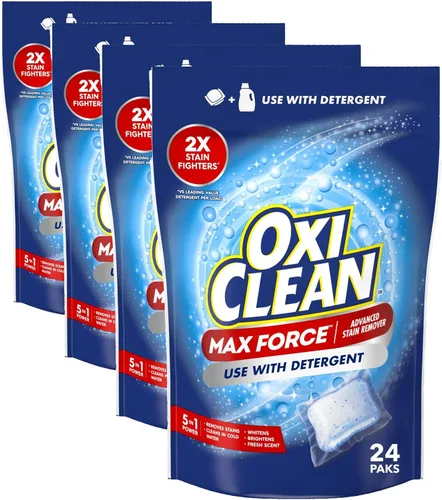 Vista 10 de OxiClean Max Force Advanced - Paquete de 24 unidades para quitar manchas