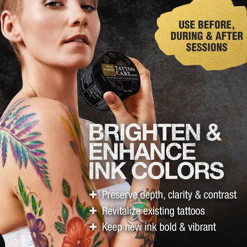 Vista 6 de Ebanel Set de crema anestésica de lidocaína al 5% y bálsamo para tatuajes, crema anestésica tópica Numb520 para alivio del dolor, quemaduras