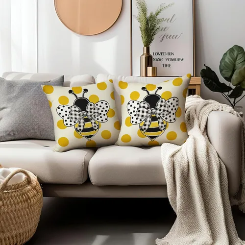 Vista 170 de Juego de 2 fundas de almohada de 16 x 16 pulgadas, diseño patriótico de bandera estadounidense con estrellas para exteriores, estilo casa de campo
