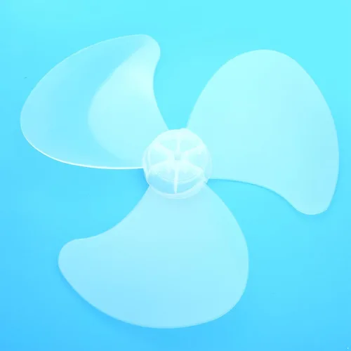 Vista 4 de Alvivi Ventilador universal de plástico de 3 hojas con cubierta de tuerca, parte de repuesto de ventilador de pedestal de pie duradero
